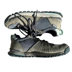 OBoz Bozeman Approach Hiking Shoes Sneakers Size 6 Athletic Gray Teal Outdoors